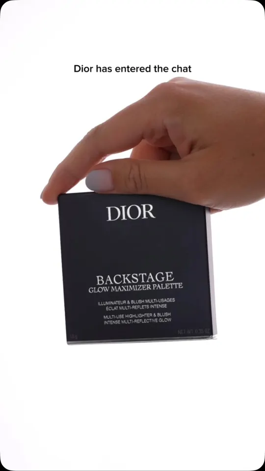 Makeup palette product demo UGC video